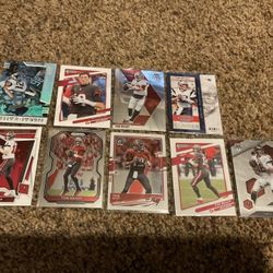 9 Tom Brady Football Cards New England Patriots, Tampa Bay Buccaneers Legend GOAT