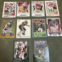Lot of 12 NFL TE Rookie Card Lot-Rudolph-Heap-Clark-More