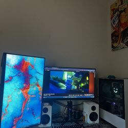 (Description) Complete High End Gaming / Streaming Setup Ready to Use