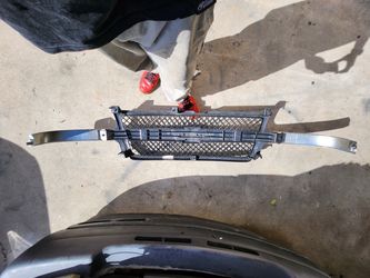 Chevy Truck Front Grille with Chrome Trim hd