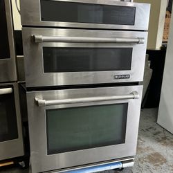 Jenn Air 30”Wide Microwave Oven Combo Built In Stainless Steel 
