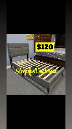 Twin size bed frame only