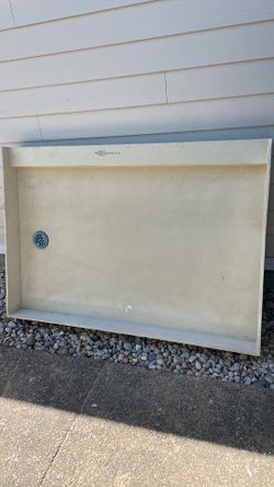Shower base tub (tile redi)