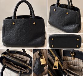 Louis Vuitton Montaigne MM Empreinte Leather Bag