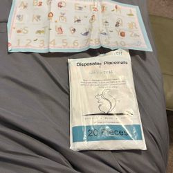 20. Disposable Placemats.