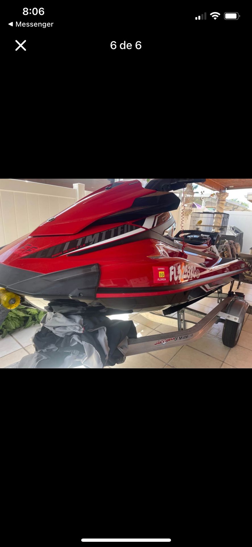 2016 Yamaha VX Limited
