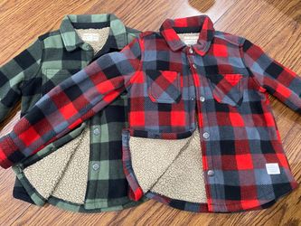 Child’s Sherpa lined jackets XS