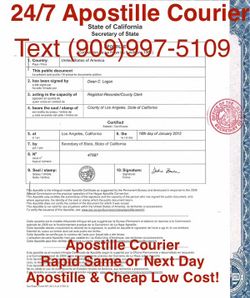 Apostille/Apostilla
