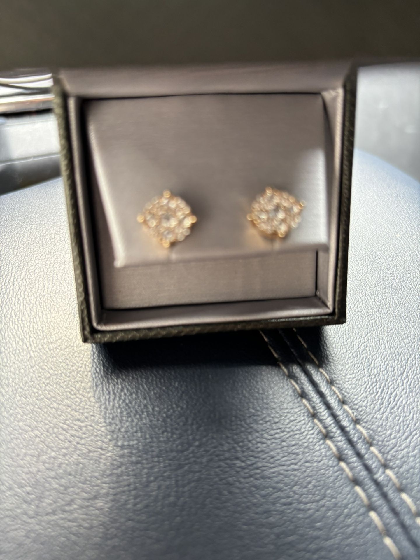 Brand New Diamond Factory Earrings