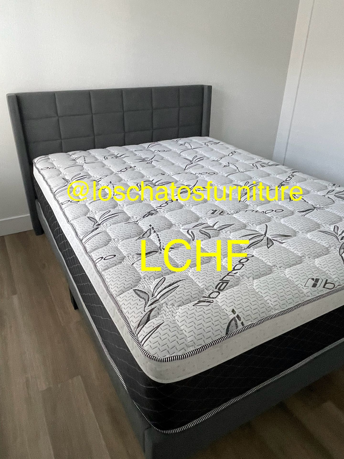 Queen Size Bed Frame With Mattress