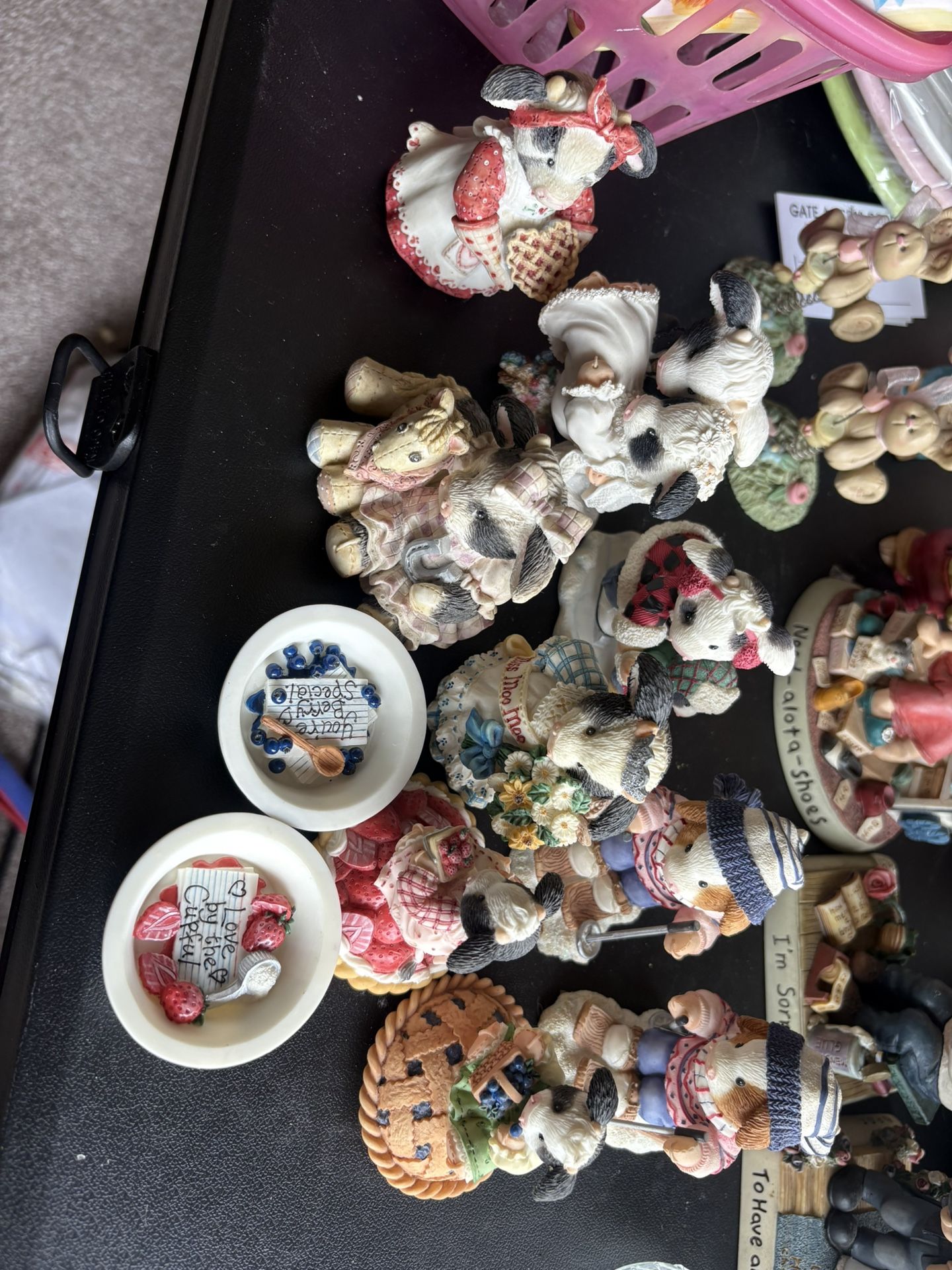 Priscilla Hamilton Cow Figurines 