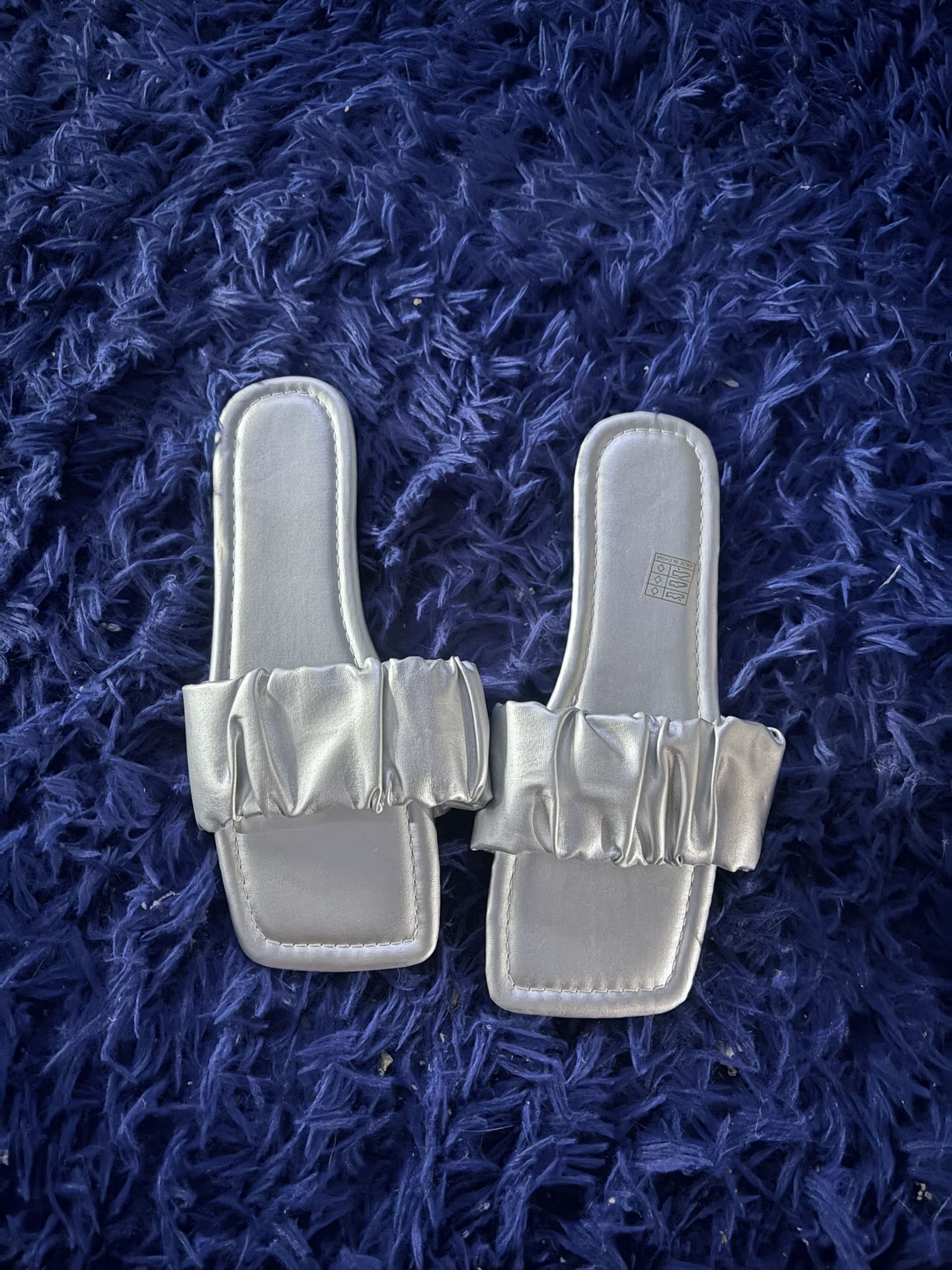 New Silver Sandals