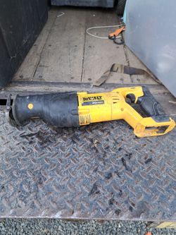 Dewalt  reciprocating  saw
