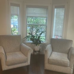 Swivel Chair And Arm Chair (both Chairs)