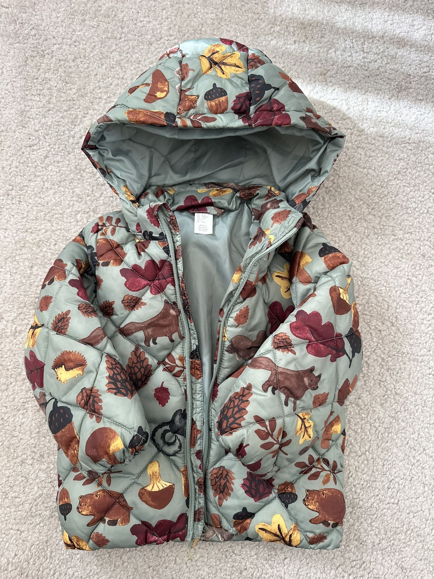 H&M Toddler puff coat 2-3 T