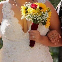 Wedding Dress (size 14)