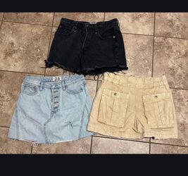Free people skirts and short size 28 $35 for all