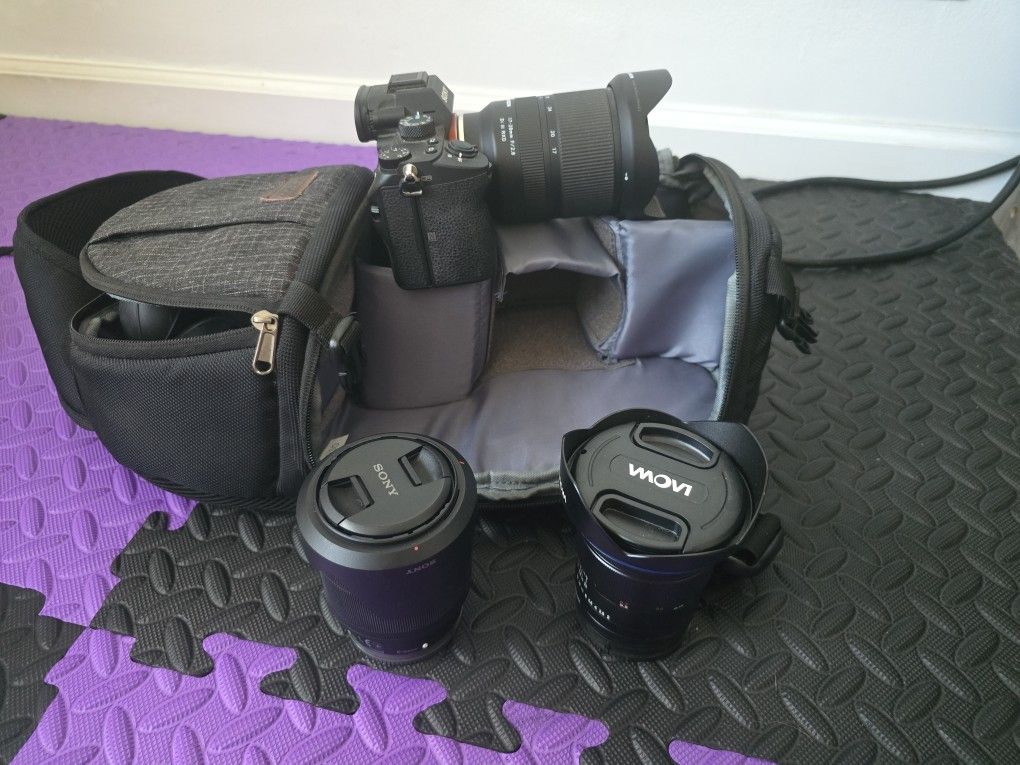 Sony A7III Bundle + DJI Ronin Stabilizer + Extra Lenses – Pro Video/Photo Setup