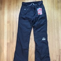 Marker Womens Black Ski Snowboard Snow Pants Size 14 Winter - Black - New - NWT