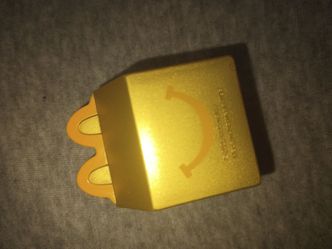 Golden happy meal toy McDonald's