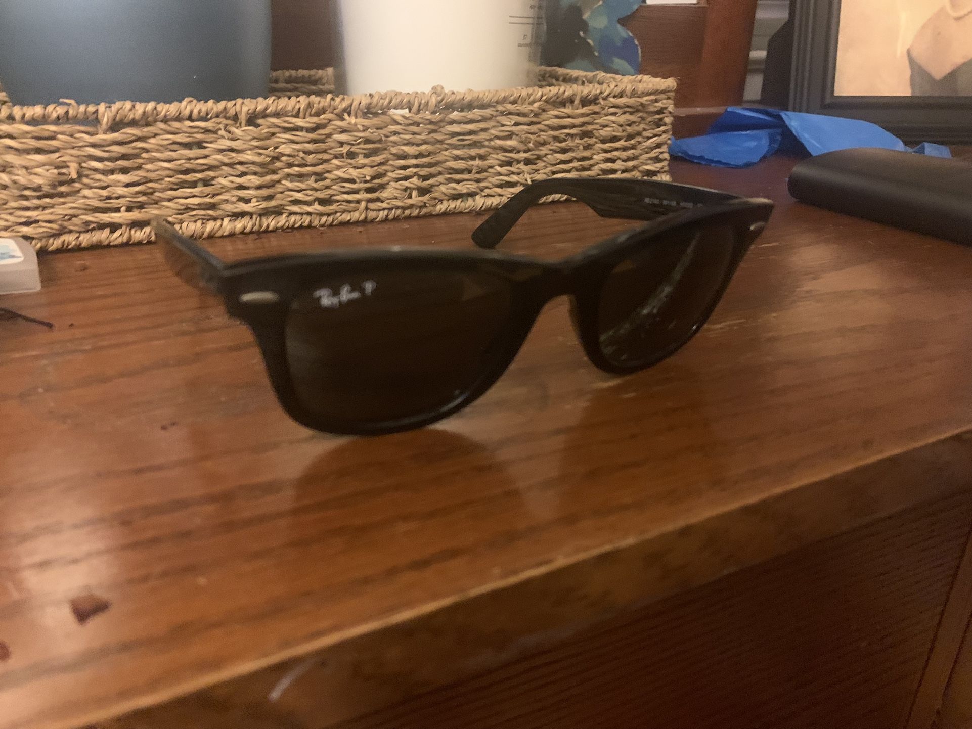 Ray Ban Polarized Black Wayfarer