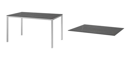 Ikea TORSBY Table with ceramic marble black top
