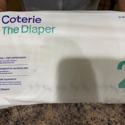 Pañales/ diapers  Coterie Size 2