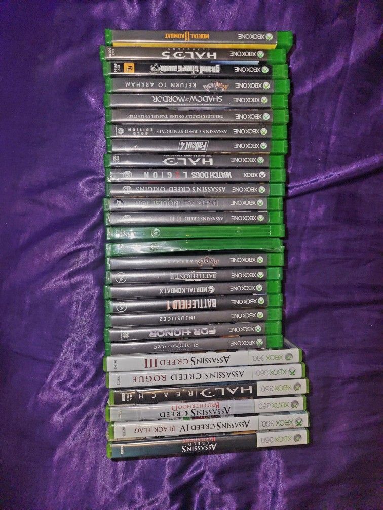Xbox One + 360 Games