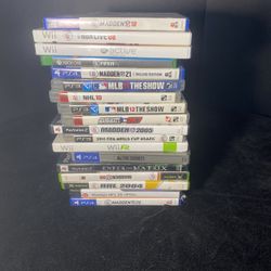 Wii/ Xbox 1/ps3,4 Games (READ DESCRIPTION)
