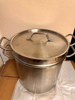 Stainless steel tamalera