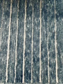 Wool pile rug