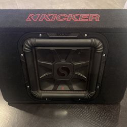 Kicker 46TL7T122 Shallow-Sub Loaded Enclosure 