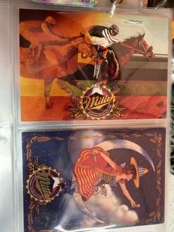 1995 Miller Genuine Beer Trading Cards - Vintage Breweriana Art