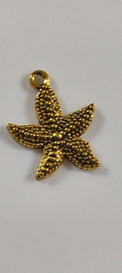 Gold color charms