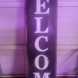 Welcome Sign 