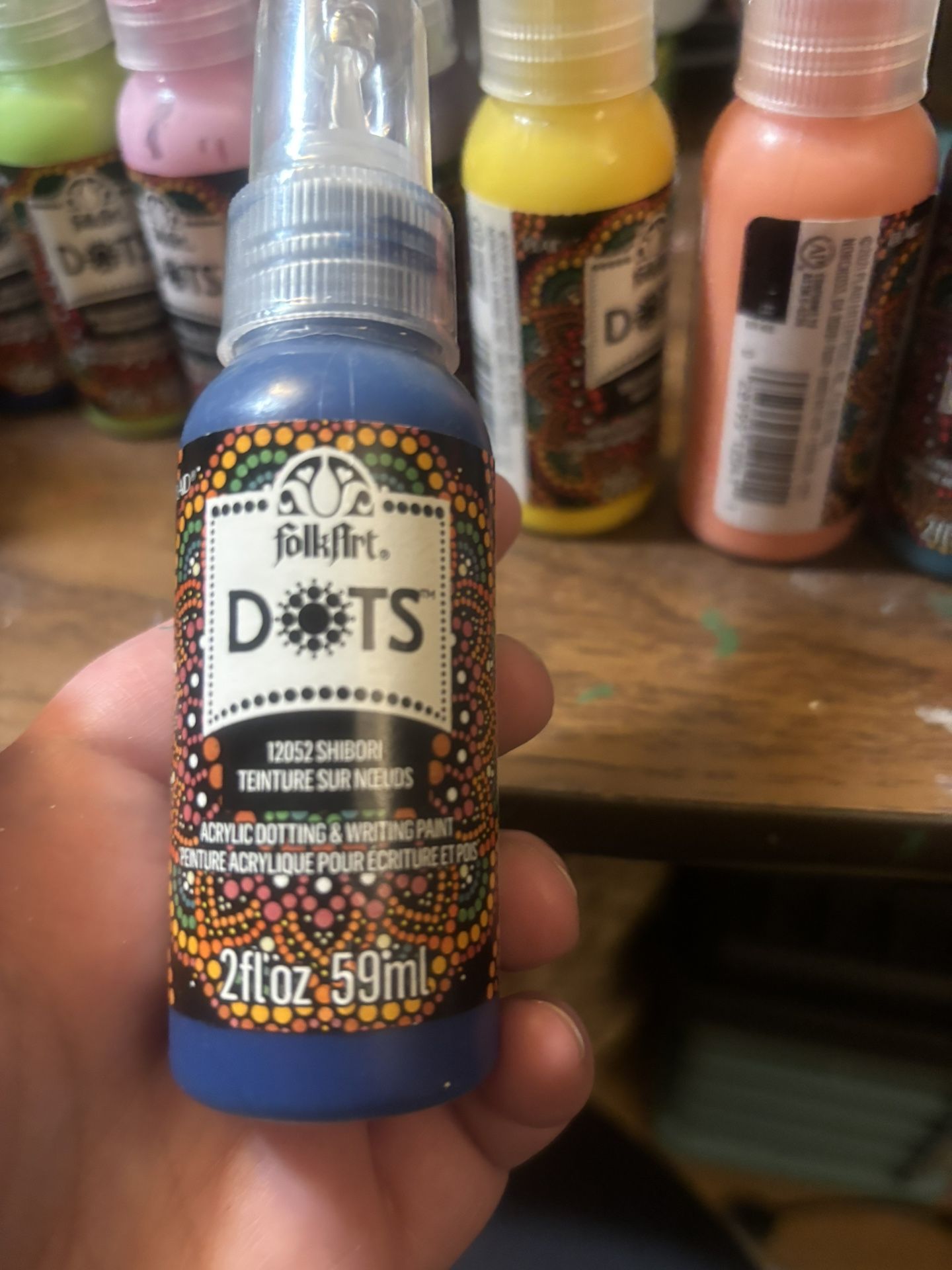 14 Colors Folk Art Dots Paints