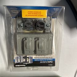 Outdoor Weather Proof Power Outlet