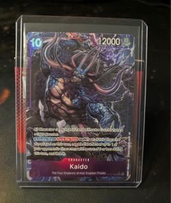 One Piece TCG Kaido SR Card OP17-063