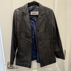 Wilson Leather Jacket Women Medium 
