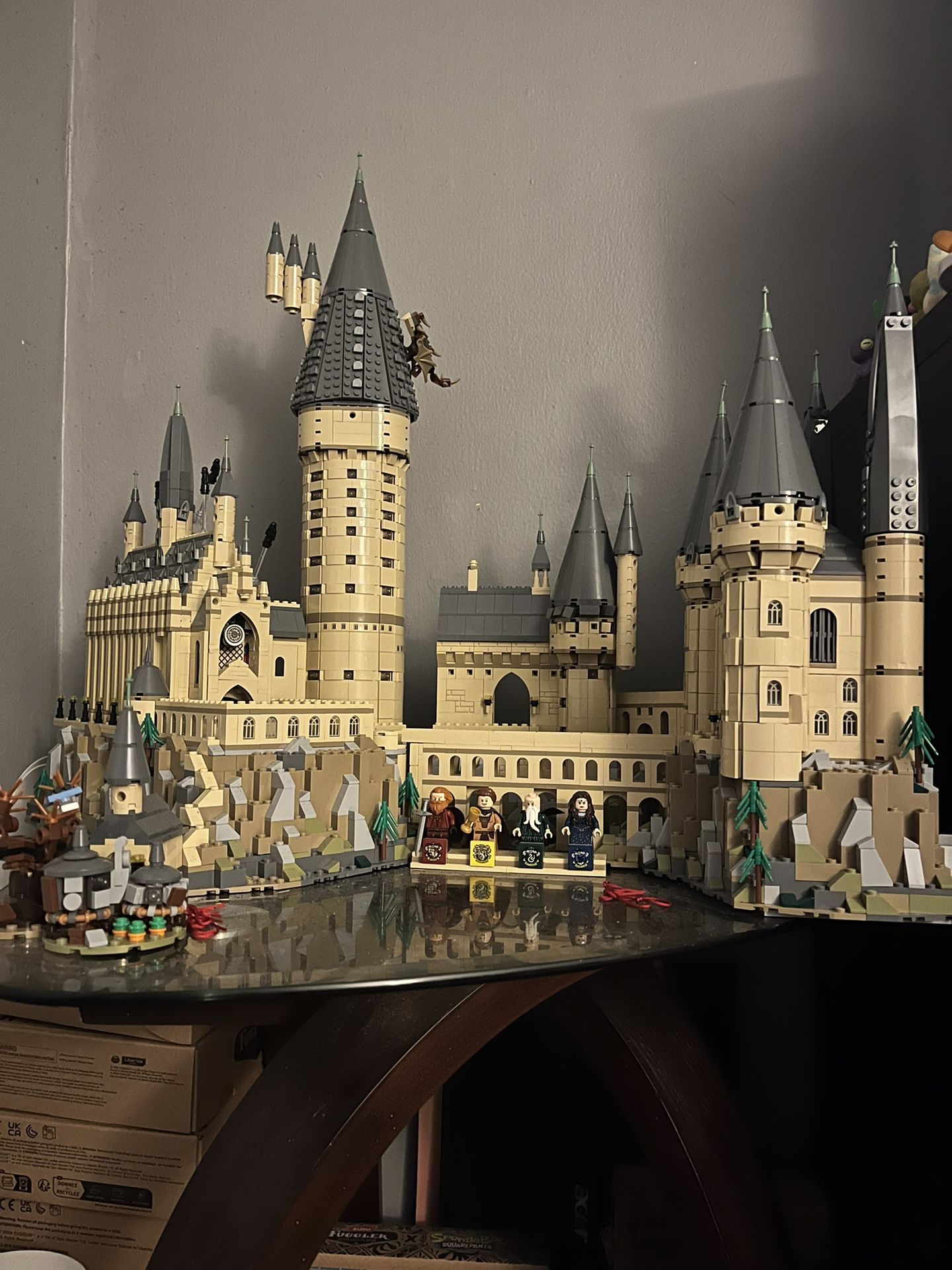 Built Harry Potter Lego Set 