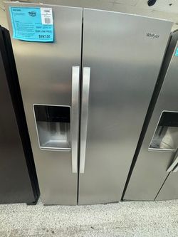 Whirlpool Stainless Steel Side-by-Side Refrigerator