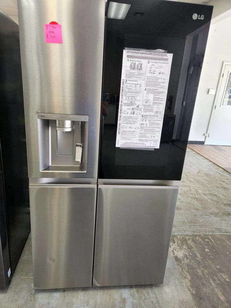 Lg Refrigerator Only $1300 Open Box