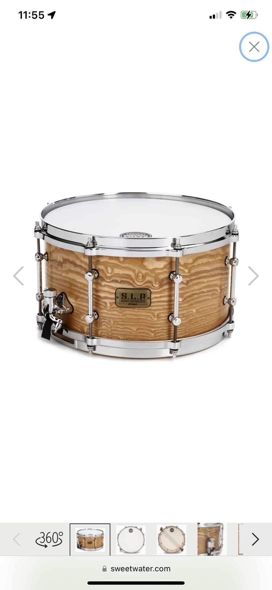 Tama S.L.P Snare Drum 