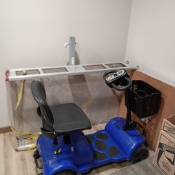 Electric Scooter An Trailer With Hitch 