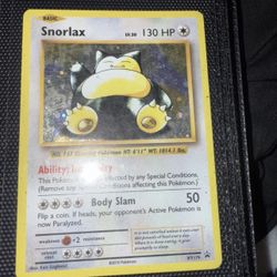 Snorlax Promo