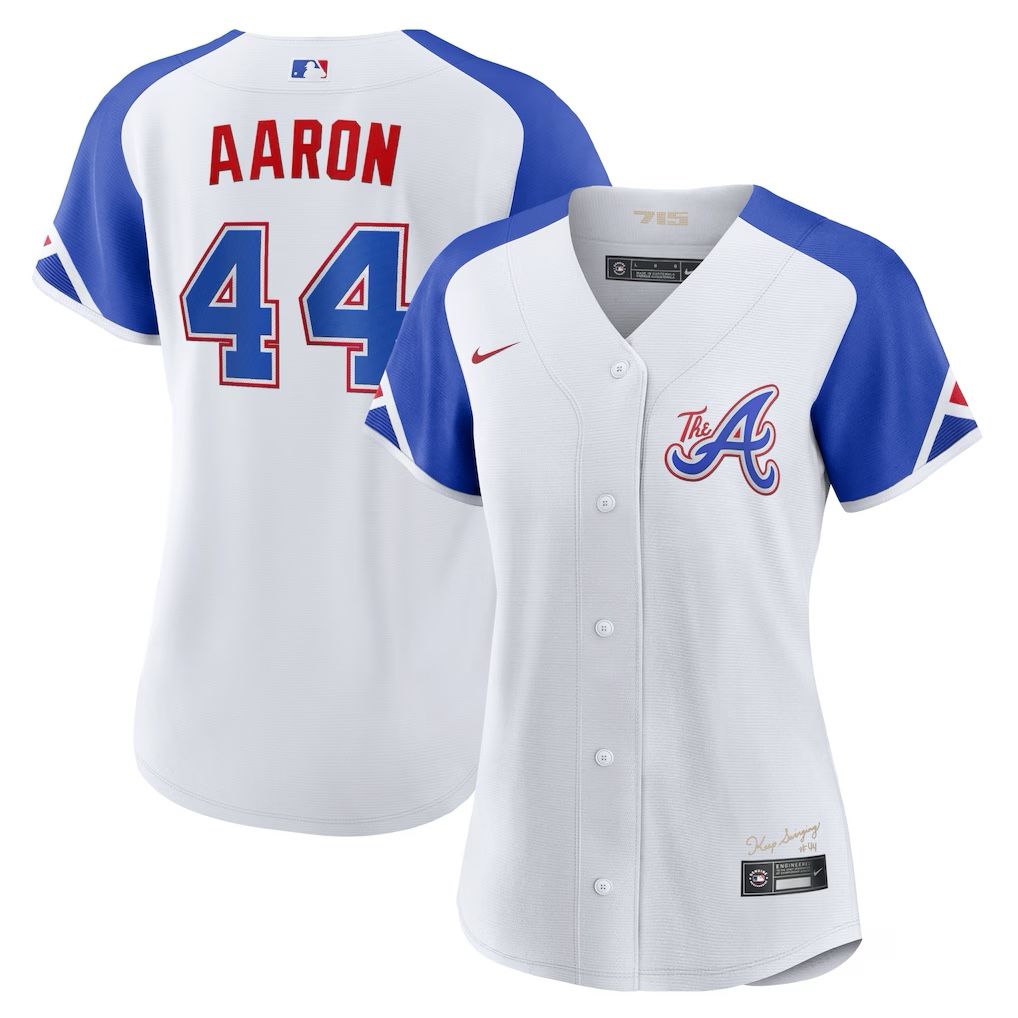 New! Women’s Atlanta Braves City Connect Jersey 