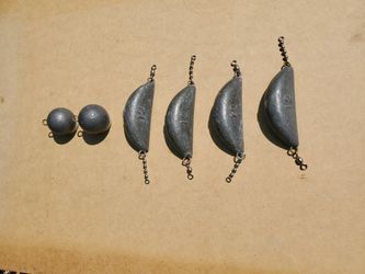 Fishing Sinker Weights 8 - 10 - 12 oz.