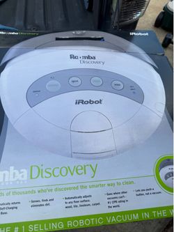 ROOMBA DISCOVERY iROBOT 4210 ROBOTIC CLEANER