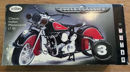 Testors Indian Motorcycle Model  $40 Used