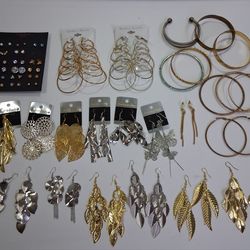 Quite a variety! earrings, studs & bracelets